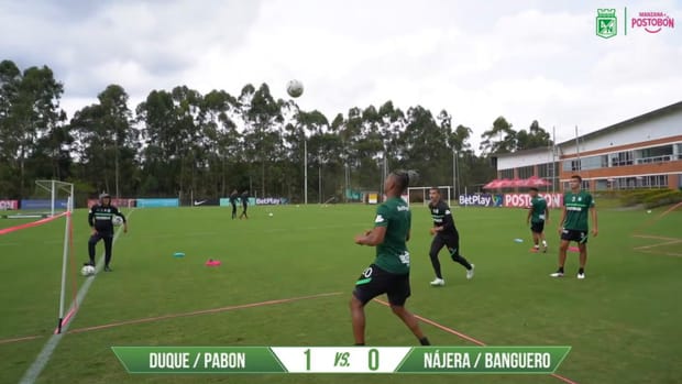 Atlético Nacional’s football tennis game